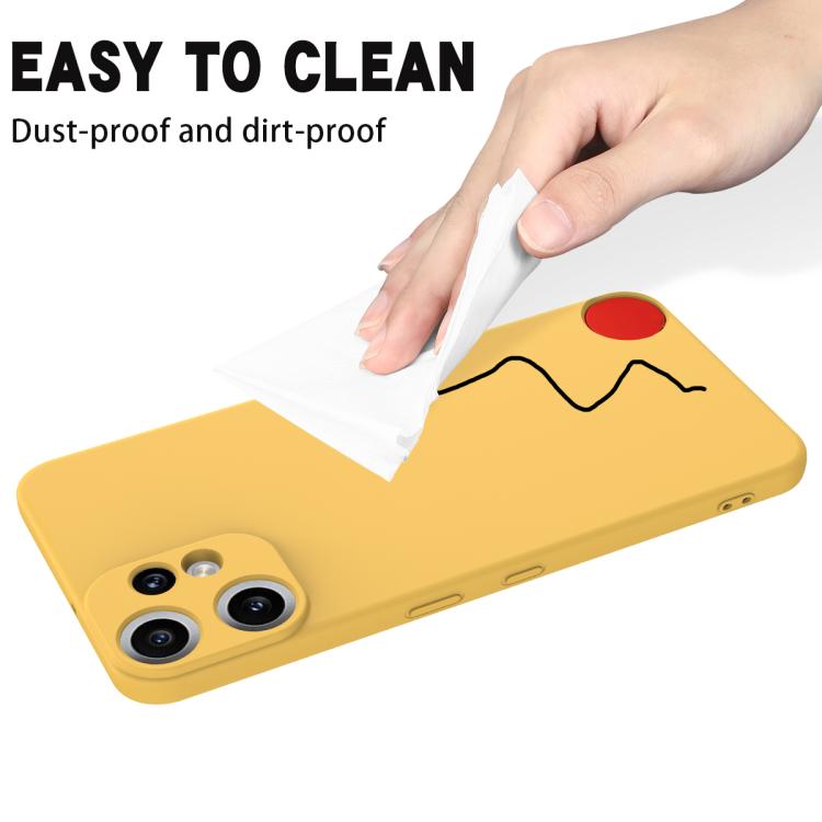 For Nothing CMF Phone 2 Pro Solid Color Liquid Silicone Dropproof Full Coverage Phone Case