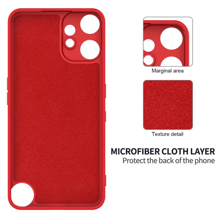 For Nothing CMF Phone 2 Pro Solid Color Liquid Silicone Dropproof Full Coverage Phone Case