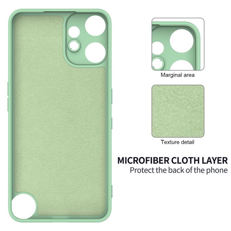 For Nothing CMF Phone 2 Pro Solid Color Liquid Silicone Dropproof Full Coverage Phone Case