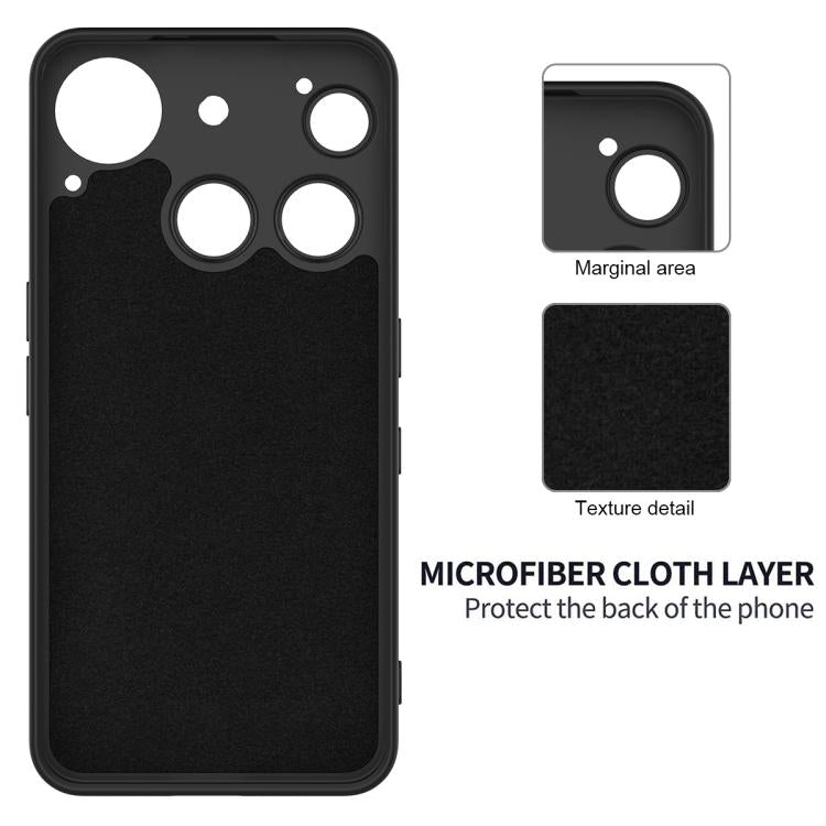 For Nothing Phone 3 Solid Color Liquid Silicone Dropproof Full Coverage Phone Case