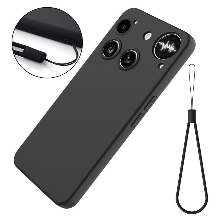 For Nothing Phone 3 Solid Color Liquid Silicone Dropproof Full Coverage Phone Case