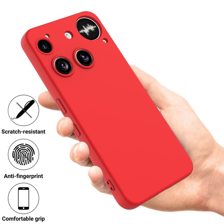 For Nothing Phone 3 Solid Color Liquid Silicone Dropproof Full Coverage Phone Case