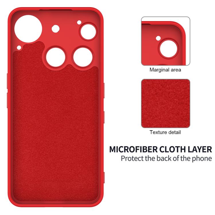 For Nothing Phone 3 Solid Color Liquid Silicone Dropproof Full Coverage Phone Case