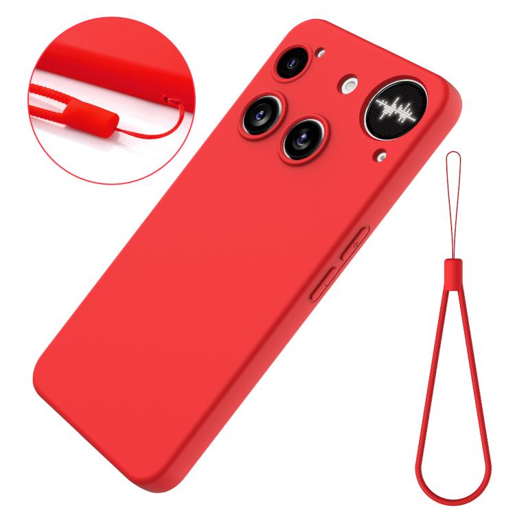 For Nothing Phone 3 Solid Color Liquid Silicone Dropproof Full Coverage Phone Case