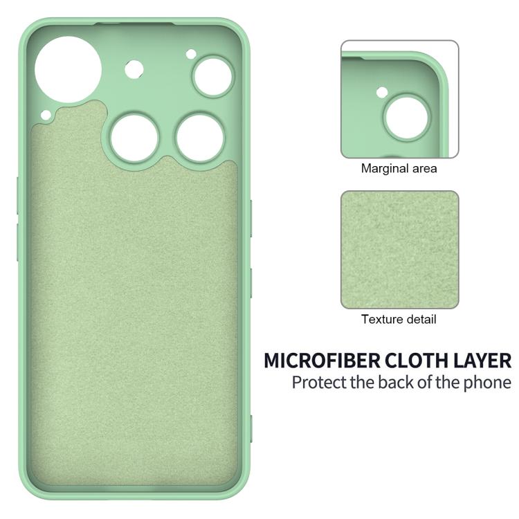 For Nothing Phone 3 Solid Color Liquid Silicone Dropproof Full Coverage Phone Case
