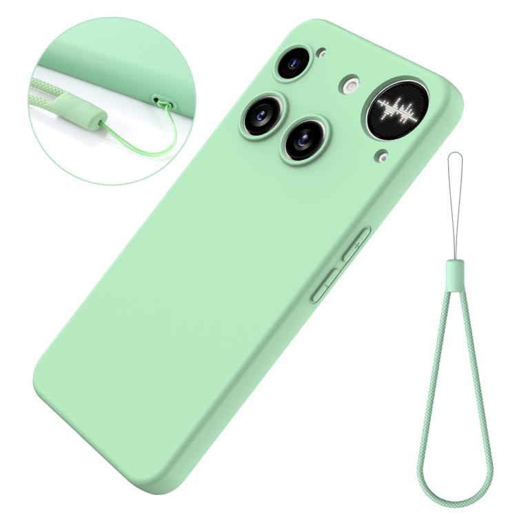 For Nothing Phone 3 Solid Color Liquid Silicone Dropproof Full Coverage Phone Case