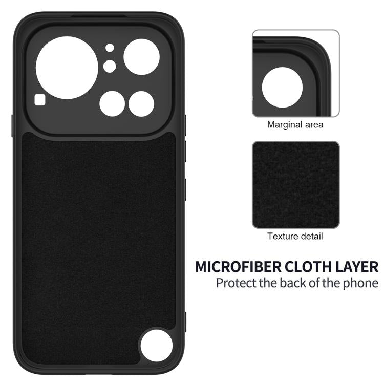 For Nothing Phone 4a Pro Solid Color Liquid Silicone Dropproof Full Coverage Phone Case