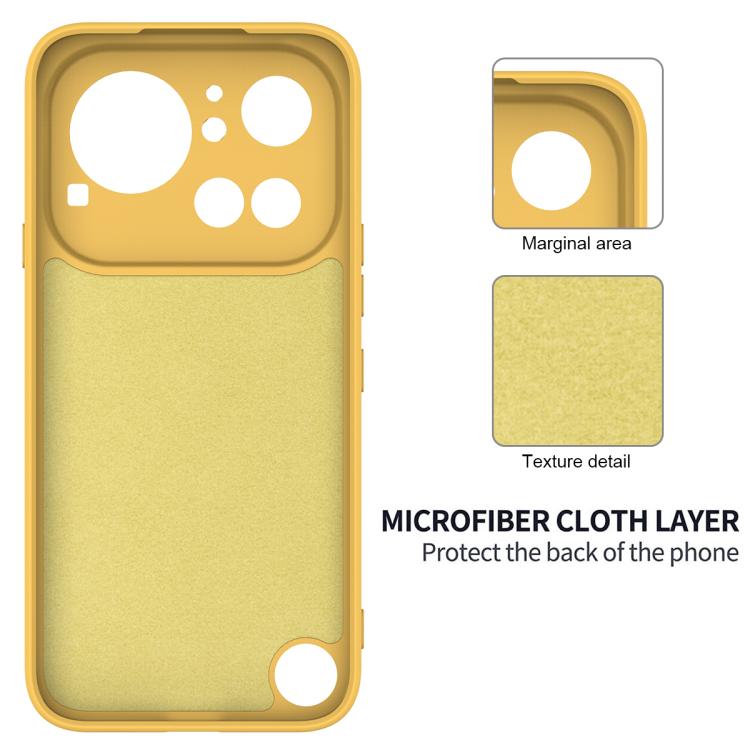 For Nothing Phone 4a Pro Solid Color Liquid Silicone Dropproof Full Coverage Phone Case