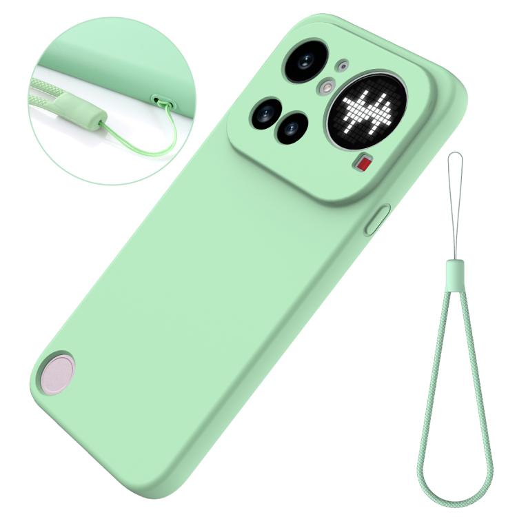 For Nothing Phone 4a Pro Solid Color Liquid Silicone Dropproof Full Coverage Phone Case