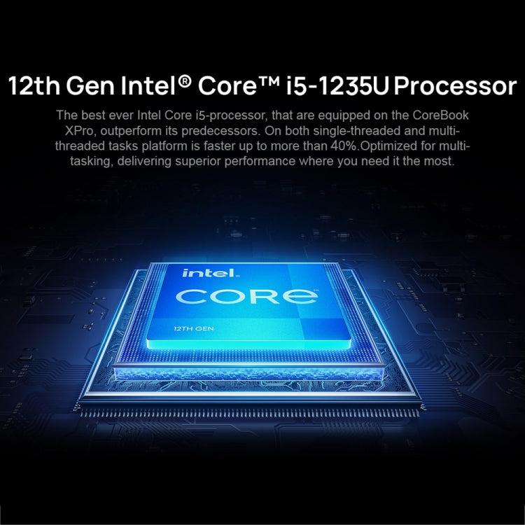 CHUWI CoreBook XPro 15.6 inch Laptop, 16GB+512GB, Windows 11 Intel 12th Gen Core i5-1235U Deca Core