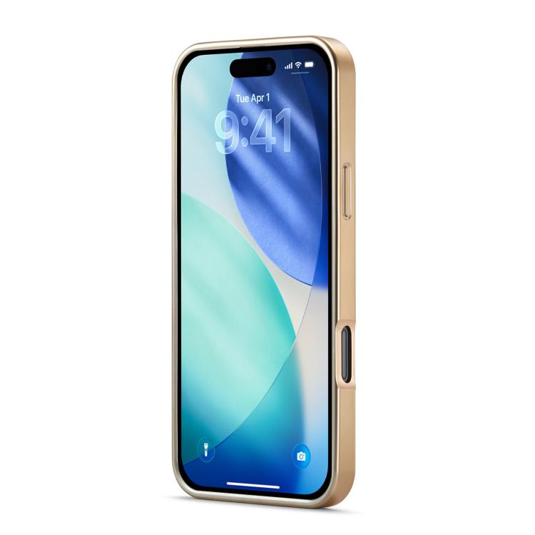 For iPhone Air Fierre Shann Python Texture Electroplating PU Phone Case