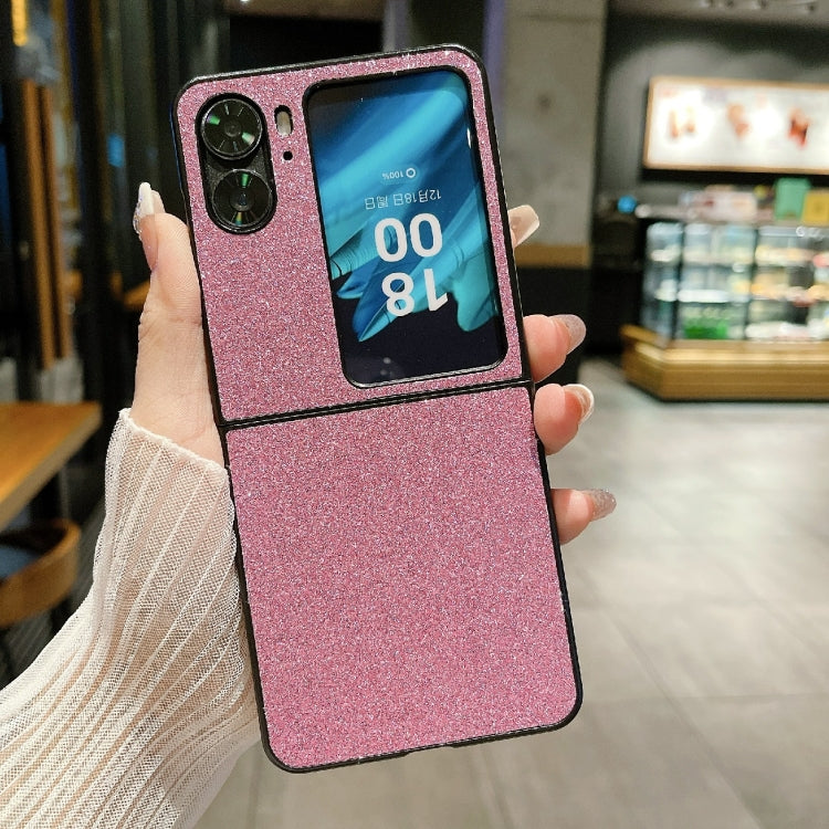 For OPPO Find N2 Flip Gradient Color Glitter Shockproof Protective Phone Case