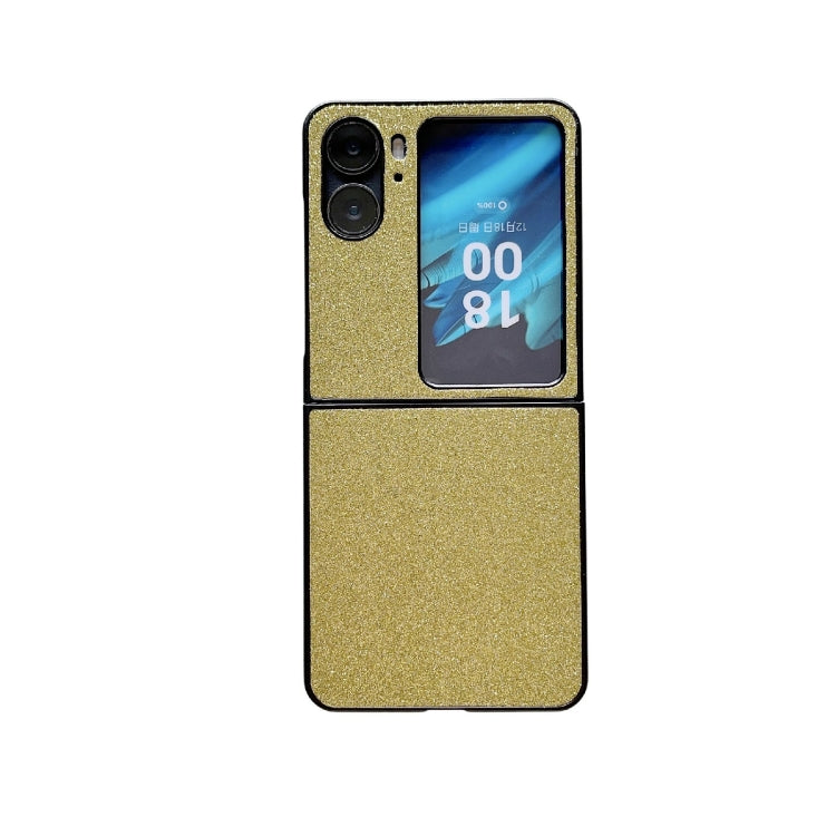 For OPPO Find N2 Flip Gradient Color Glitter Shockproof Protective Phone Case