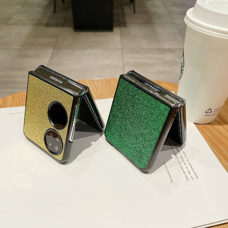 For Huawei P50 Gradient Color Glitter Shockproof Protective Phone Case