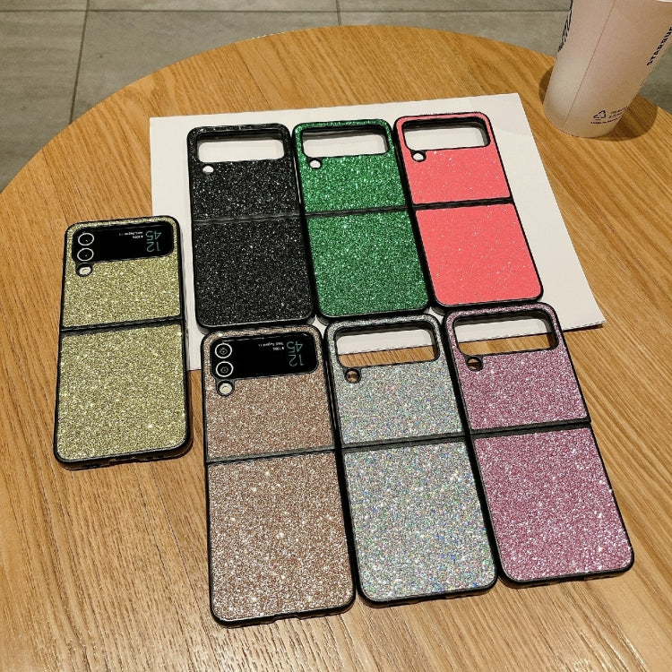 For Samsung Galaxy Z Flip Gradient Color Glitter Shockproof Protective Phone Case