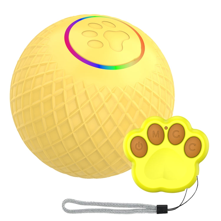 C2 5.5cm Intelligent Remote Control Pet Toy Cat Training Luminous Ball