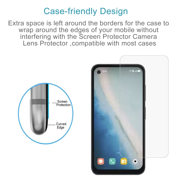 For Xiaomi Qin3 Ultra 50pcs 0.26mm 9H 2.5D Tempered Glass Film