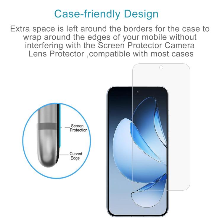 For OPPO Reno13 Global 0.26mm 9H 2.5D Tempered Glass Film