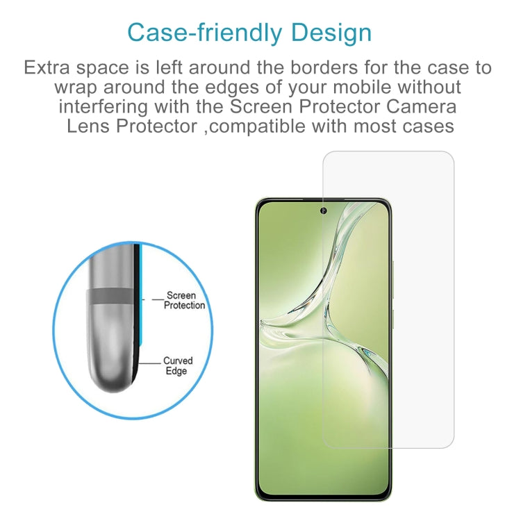 For OPPO K12x / Reno12 F 5G / A3 10pcs 0.26mm 9H 2.5D Tempered Glass Film