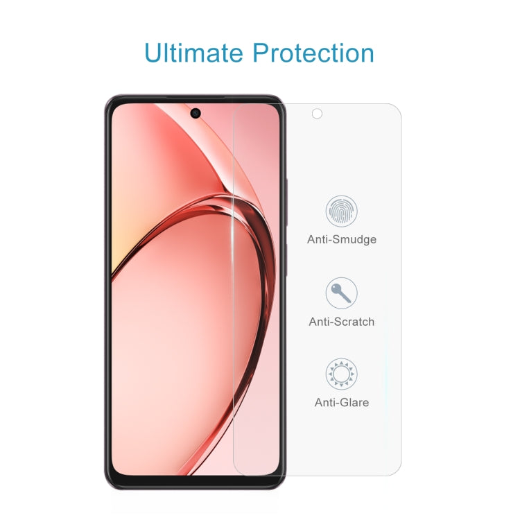 For OPPO A80 5G / A3 5G India / 4G / A3x 4G 10pcs 0.26mm 9H 2.5D Tempered Glass Film