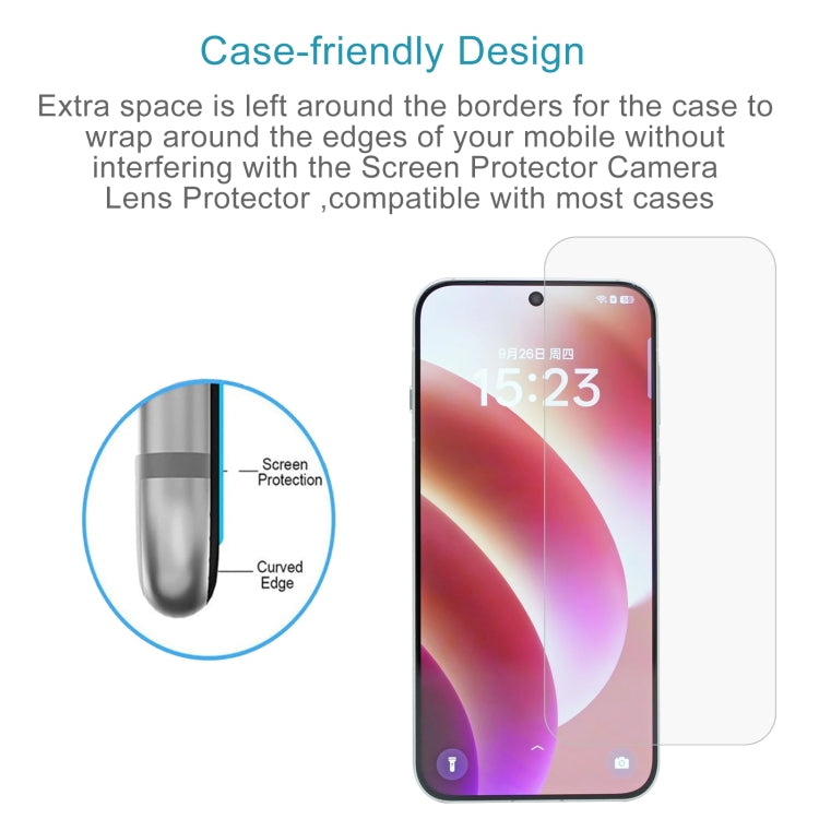 For OPPO Find X8 / X8s+ 10pcs 0.26mm 9H 2.5D Tempered Glass Film