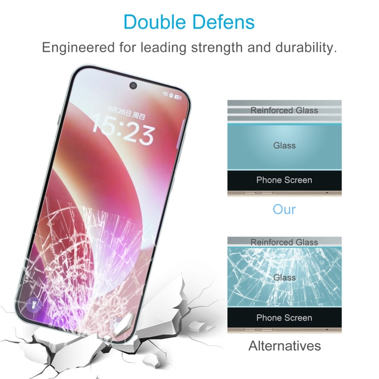 For OPPO Find X8 / X8s+ 10pcs 0.26mm 9H 2.5D Tempered Glass Film