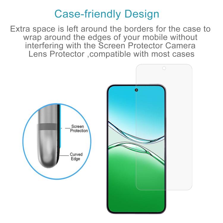 For OPPO F29 5G 10pcs 0.26mm 9H 2.5D Tempered Glass Film