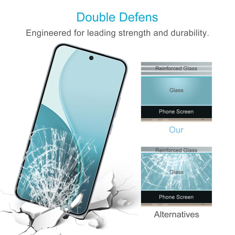 For OPPO Reno14 F 5G 10pcs 0.26mm 9H 2.5D Tempered Glass Film