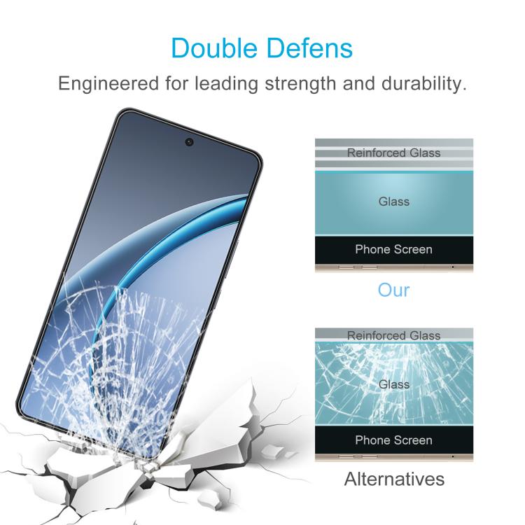 For OPPO K13 Turbo 5G 10pcs 0.26mm 9H 2.5D Tempered Glass Film