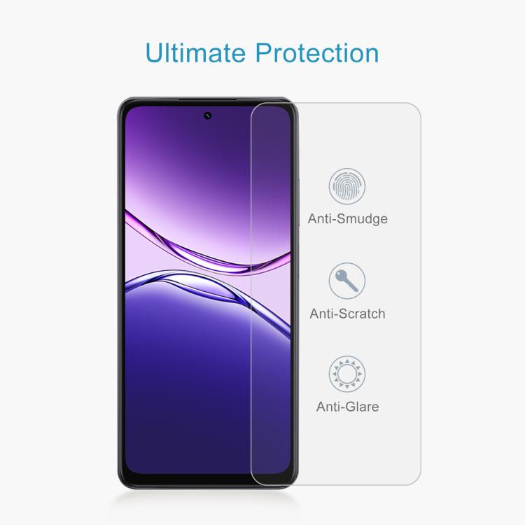 For OPPO K13x 10pcs 0.26mm 9H 2.5D Tempered Glass Film