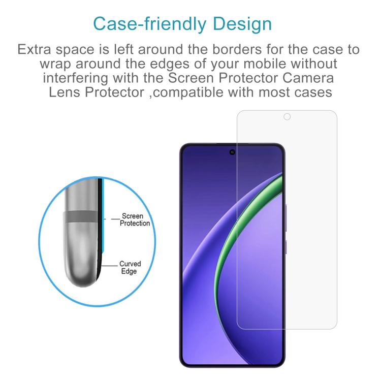 For OPPO K13 10pcs 0.26mm 9H 2.5D Tempered Glass Film