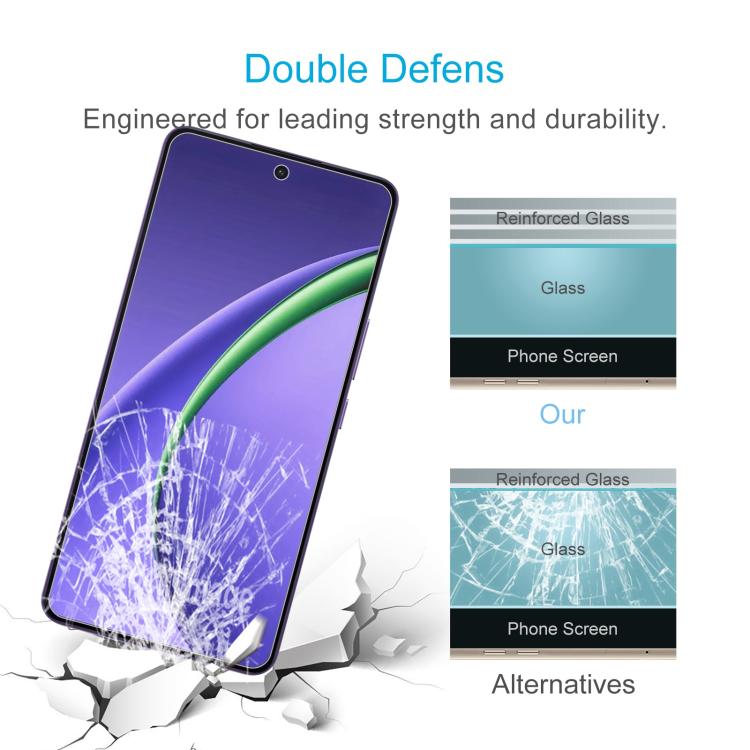 For OPPO K13 10pcs 0.26mm 9H 2.5D Tempered Glass Film