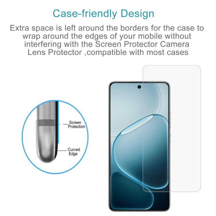 For OPPO A6 GT 5G 10pcs 0.26mm 9H 2.5D Tempered Glass Film