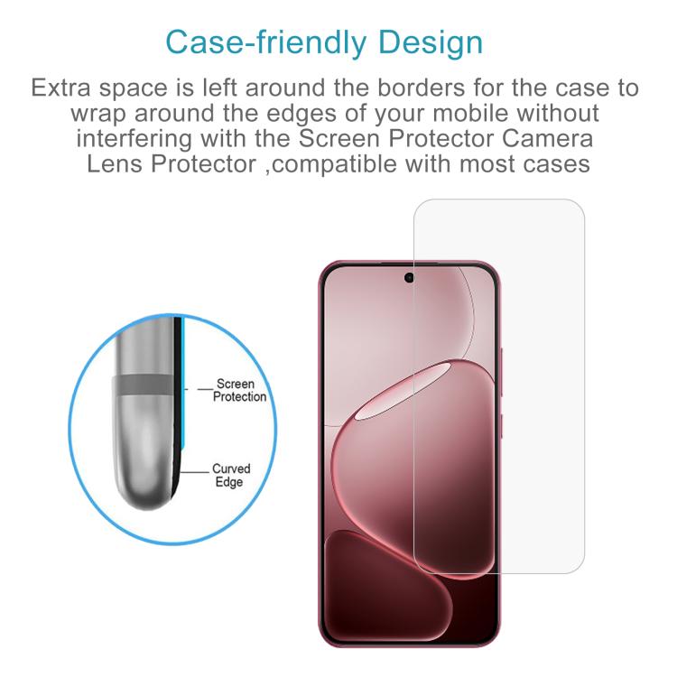 For OPPO F31 5G 10pcs 0.26mm 9H 2.5D Tempered Glass Film