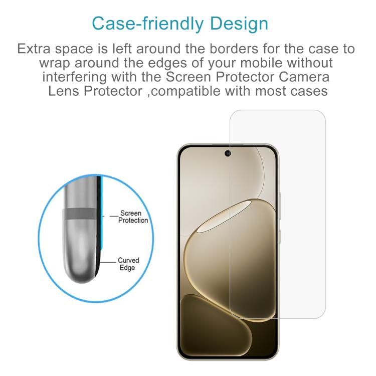 For OPPO F31 Pro 5G 10pcs 0.26mm 9H 2.5D Tempered Glass Film