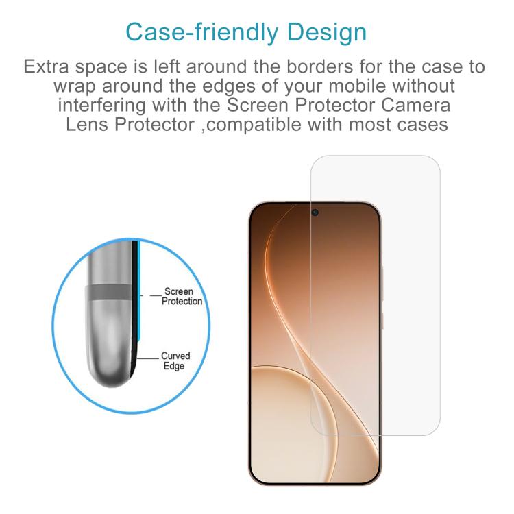 For OPPO Reno15 Pro Max 5G Global 10pcs 0.26mm 9H 2.5D Tempered Glass Film