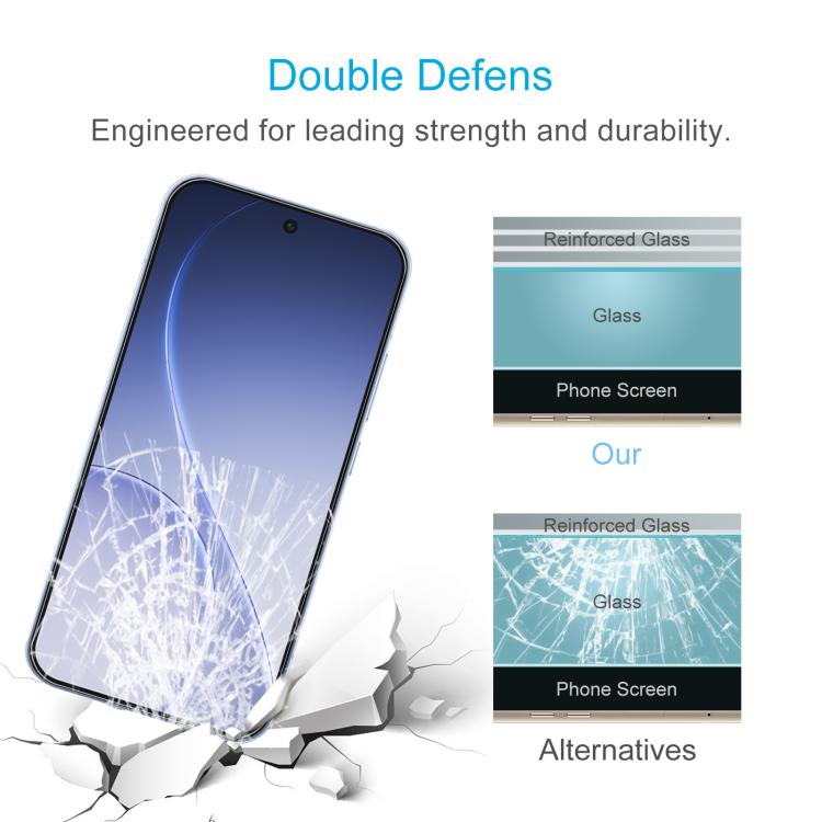 For OPPO Reno15 Pro Mini 5G 10pcs 0.26mm 9H 2.5D Tempered Glass Film
