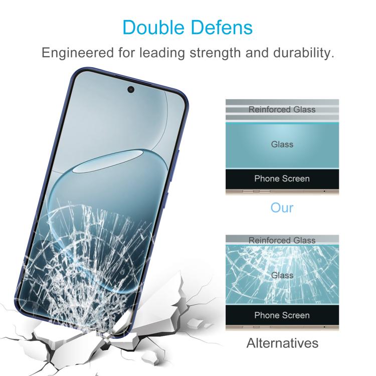 For OPPO A6s Pro 4G 10pcs 0.26mm 9H 2.5D Tempered Glass Film