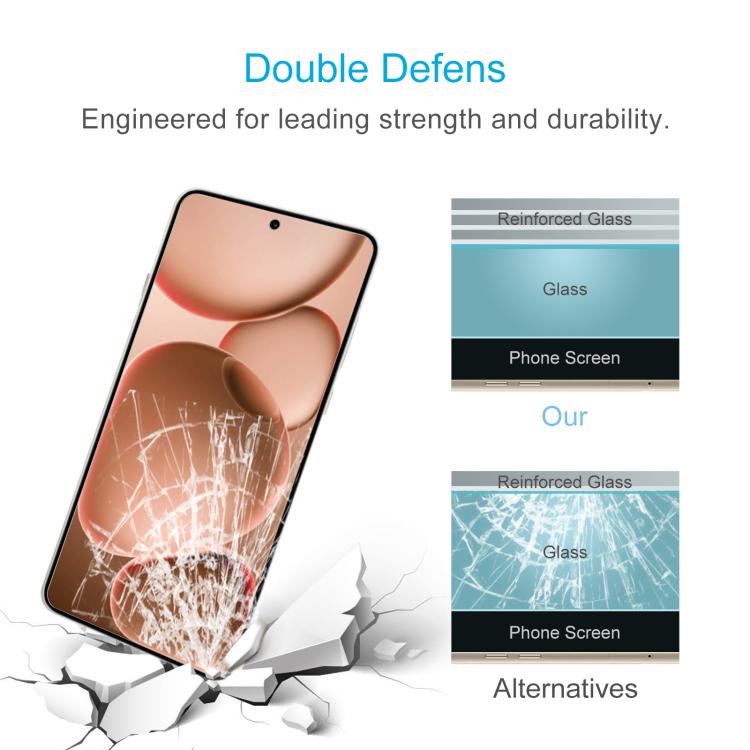 For OPPO Find X9 Ultra 10pcs 0.26mm 9H 2.5D Tempered Glass Film