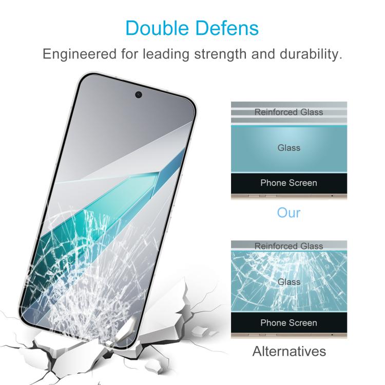For OPPO K15 Pro 5G 10pcs 0.26mm 9H 2.5D Tempered Glass Film