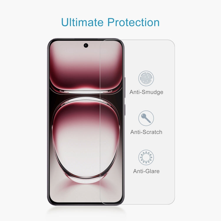 For OPPO Reno12 Pro 50pcs 0.26mm 9H 2.5D Tempered Glass Film