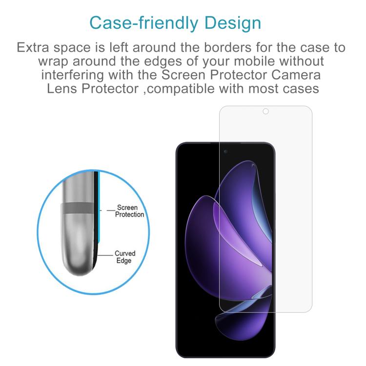 For OPPO Reno13 F 5G / 4G 50pcs 0.26mm 9H 2.5D Tempered Glass Film