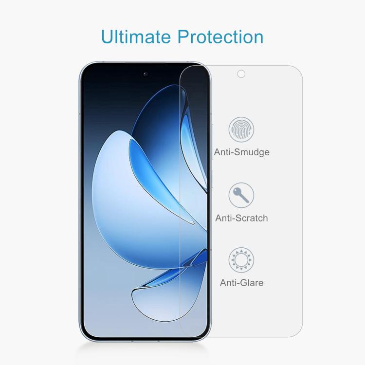 For OPPO Reno13 Global 50pcs 0.26mm 9H 2.5D Tempered Glass Film