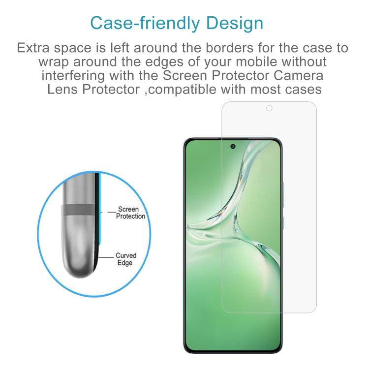 For OPPO K13 5G 50pcs 0.26mm 9H 2.5D Tempered Glass Film