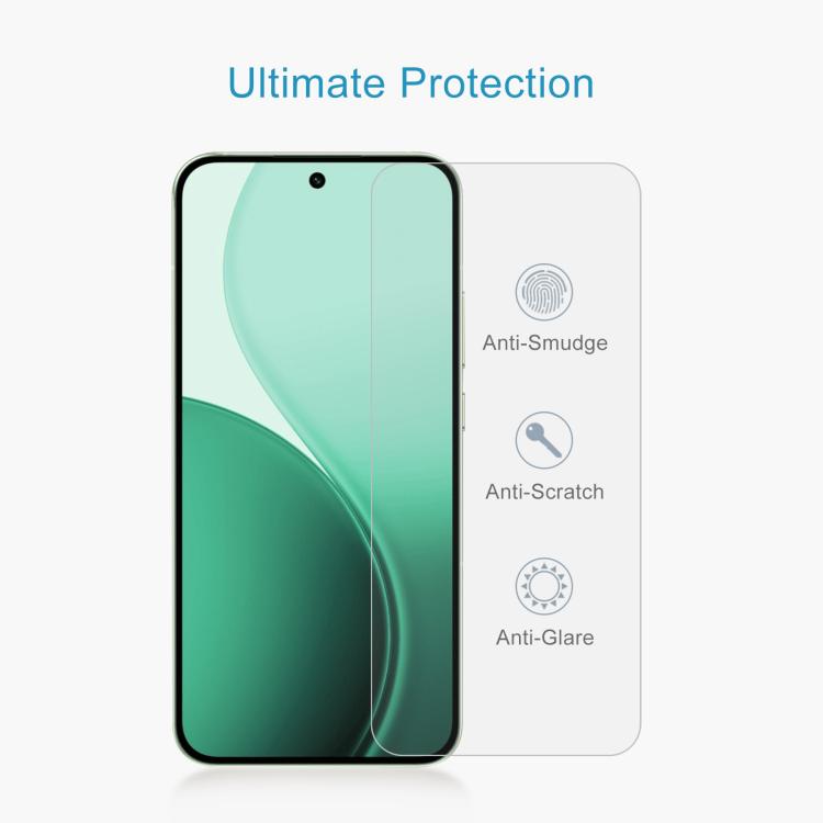 For OPPO Reno14 Global 50pcs 0.26mm 9H 2.5D Tempered Glass Film
