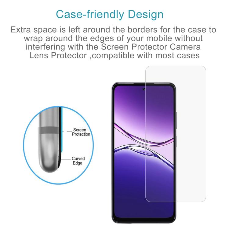 For OPPO A5 5G Global / A5 4G / A5x 4G / 5G 50pcs 0.26mm 9H 2.5D Tempered Glass Film