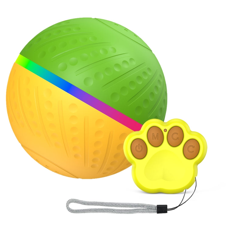 O3 8.5cm Intelligent Remote Control Pet Toy Dog Training Luminous Ball with Radar Trigger