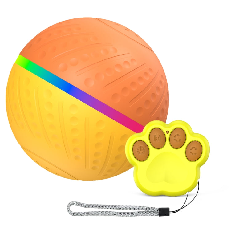 O3 8.5cm Intelligent Remote Control Pet Toy Dog Training Luminous Ball with Radar Trigger