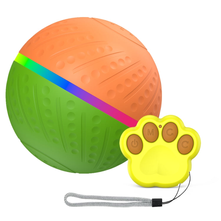 O3 8.5cm Intelligent Remote Control Pet Toy Dog Training Luminous Ball with Radar Trigger