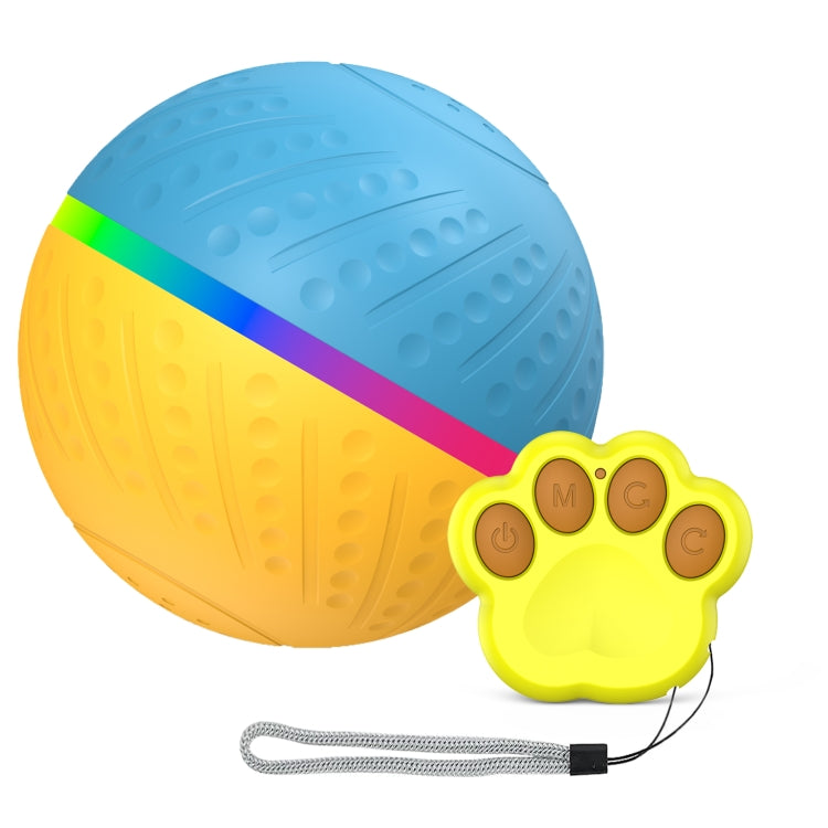 O3 8.5cm Intelligent Remote Control Pet Toy Dog Training Luminous Ball with Radar Trigger